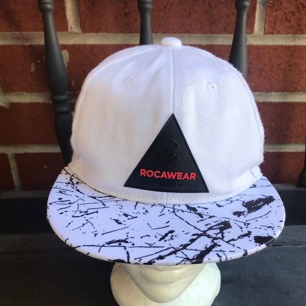 1999 Vintage Rocawear White Snapback Youth