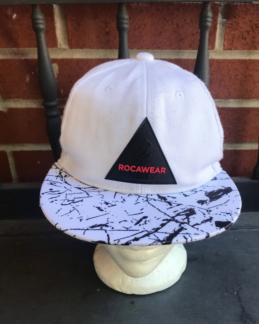 1999 Vintage Rocawear White Snapback Youth