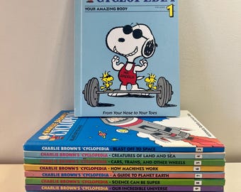 Charlie Brown's Cyclopedia 1980.1990年代 1990 Charlie Brown Cyclopedia Volume 1,2 and 3 by Funk & Wagnalls