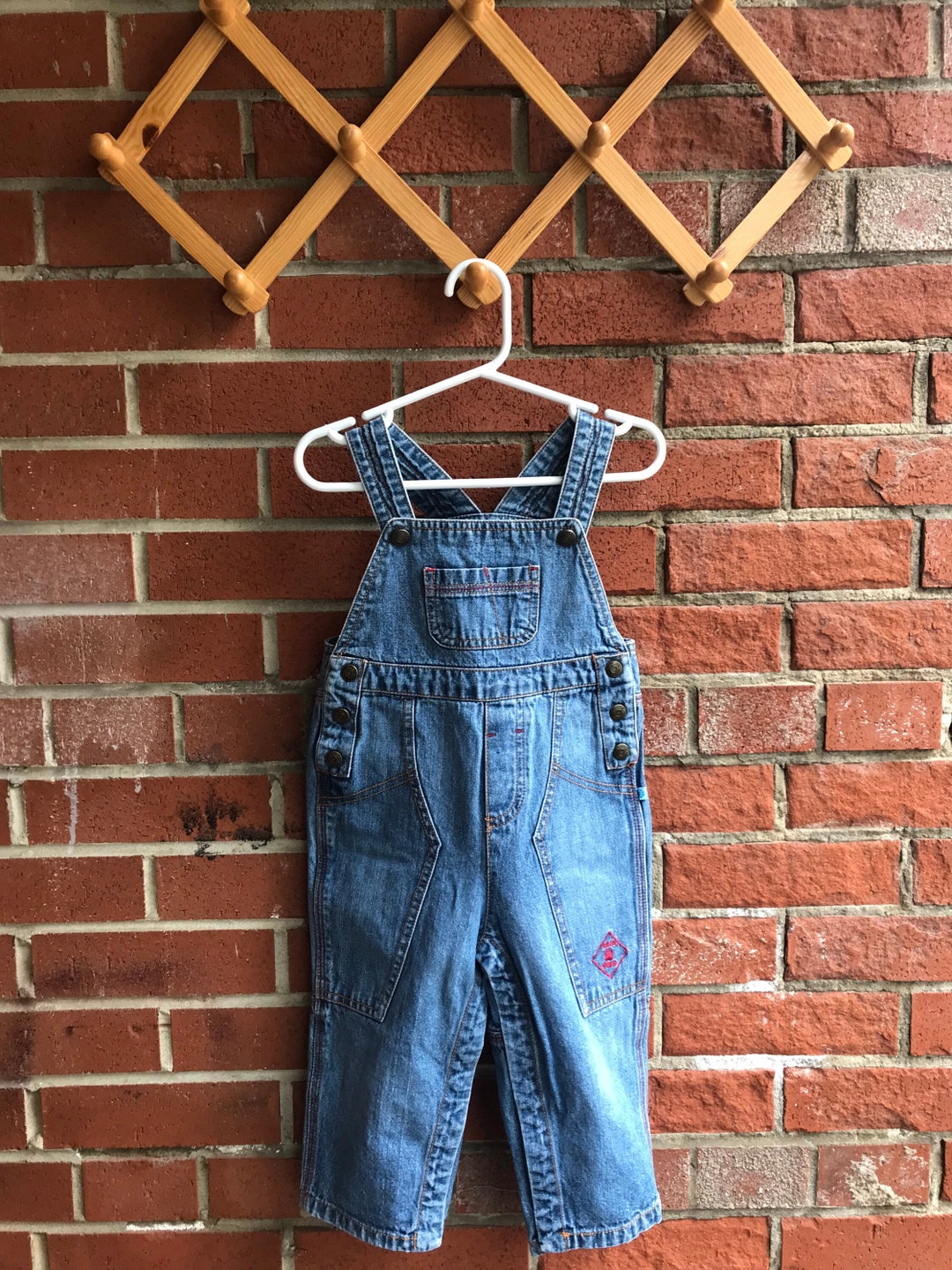 Vintage Cherokee Baby Toddler Blue Denim Overalls 1218M Etsy
