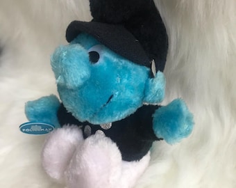 1983 Vintage Smurf Policeman Plush/Stuffie Vintage Kids Toys