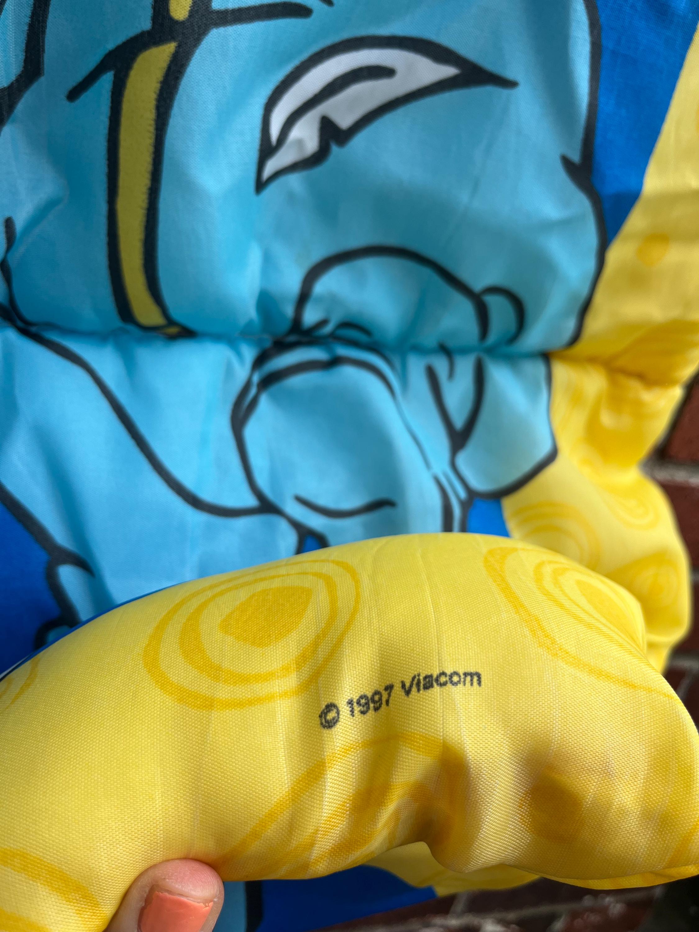 1997 Vintage Nickelodeon RUGRATS Children's Sleeping Bag - 30 X 57