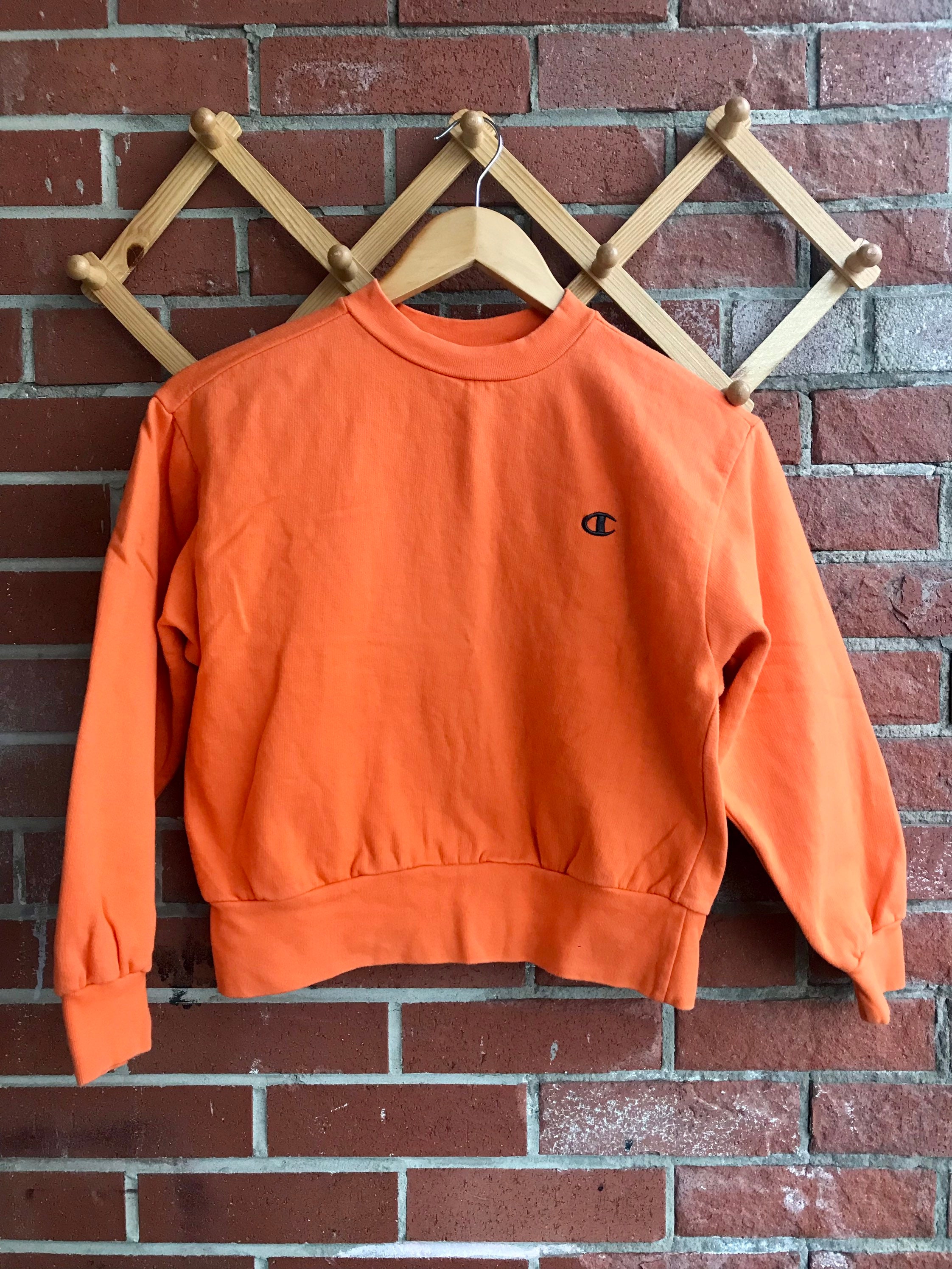Vintage orange sweatshirt sale
