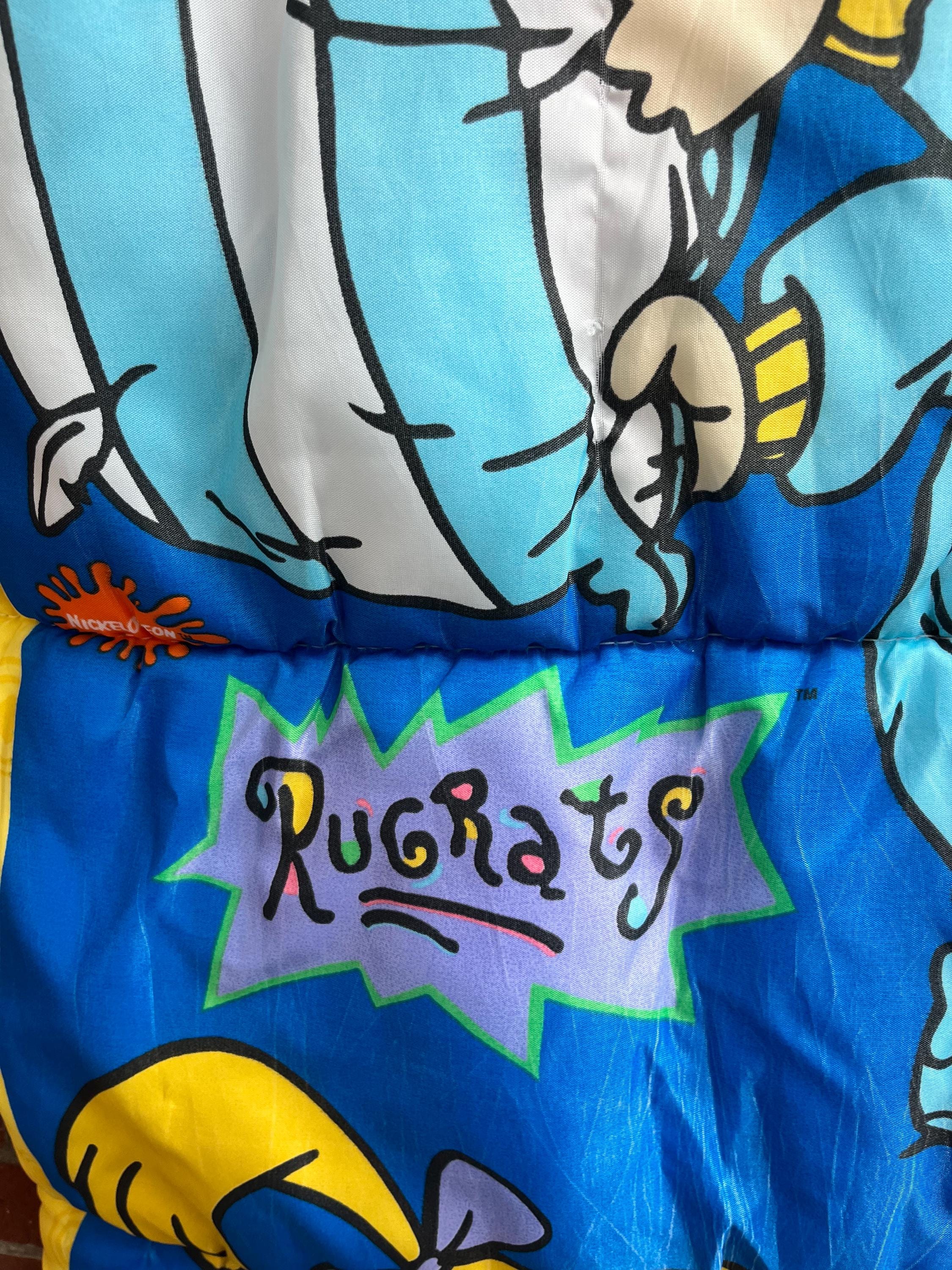 1997 Vintage Nickelodeon RUGRATS Children's Sleeping Bag - 30 X 57