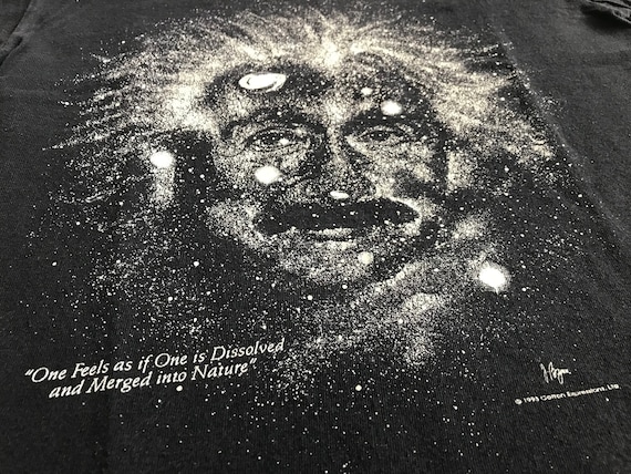 Vintage 90s Albert Einstein Glow In The Dark Galaxy 93 Shirt Vintage 90s Albert Einstein Glow In The Dark Galaxy 93 Shirt