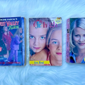 Vintage Sweet Valley High Books - Sweet Valley Twins BIG for Christmas - Jessica&#39;s Secret Diary Vol. 3 - Sweet Valley Jr. High Get Real