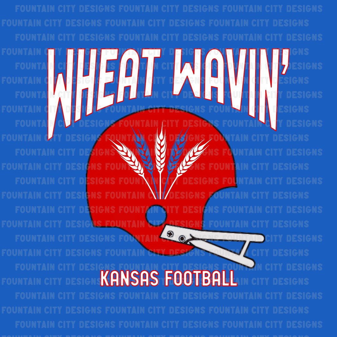 KU Jayhawks SVG and Png Kansas Football Wave the Wheat SVG Download