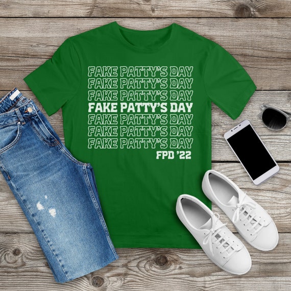 Fake Patty's Day thank You Bag Style Tshirt Etsy