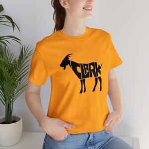 Iowa Women's Basketball Clark GOAT Tee - Iowa Fans Click Here!