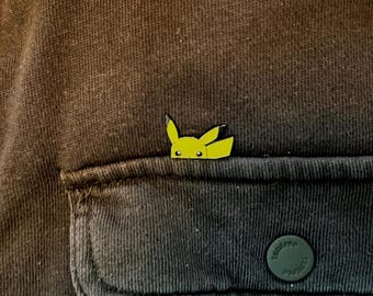 Peeking Pikachu Enamel Pin