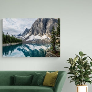 The Great Floe Lake print