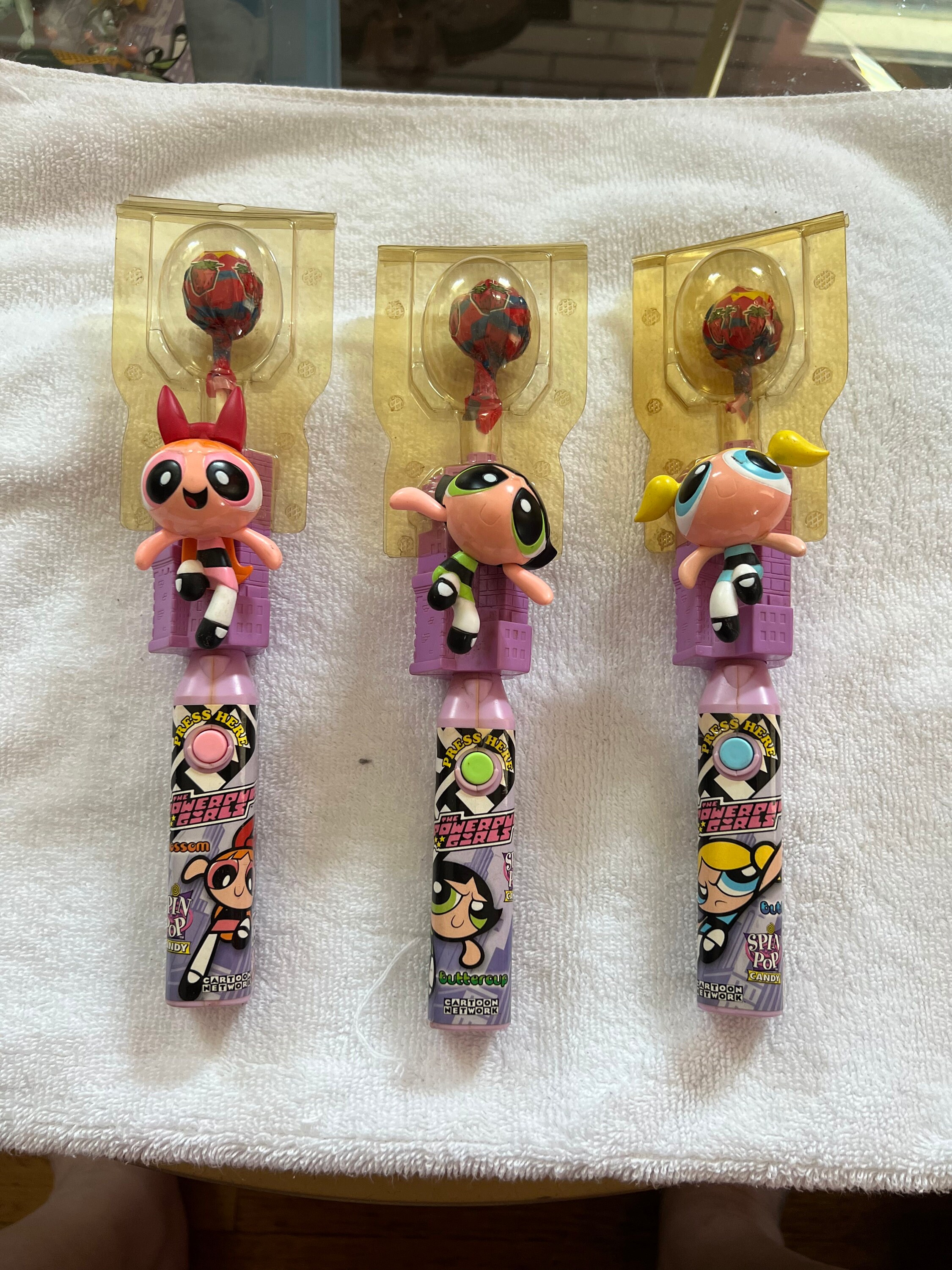 Powerpuff Girls Spin Pop Candy Etsy