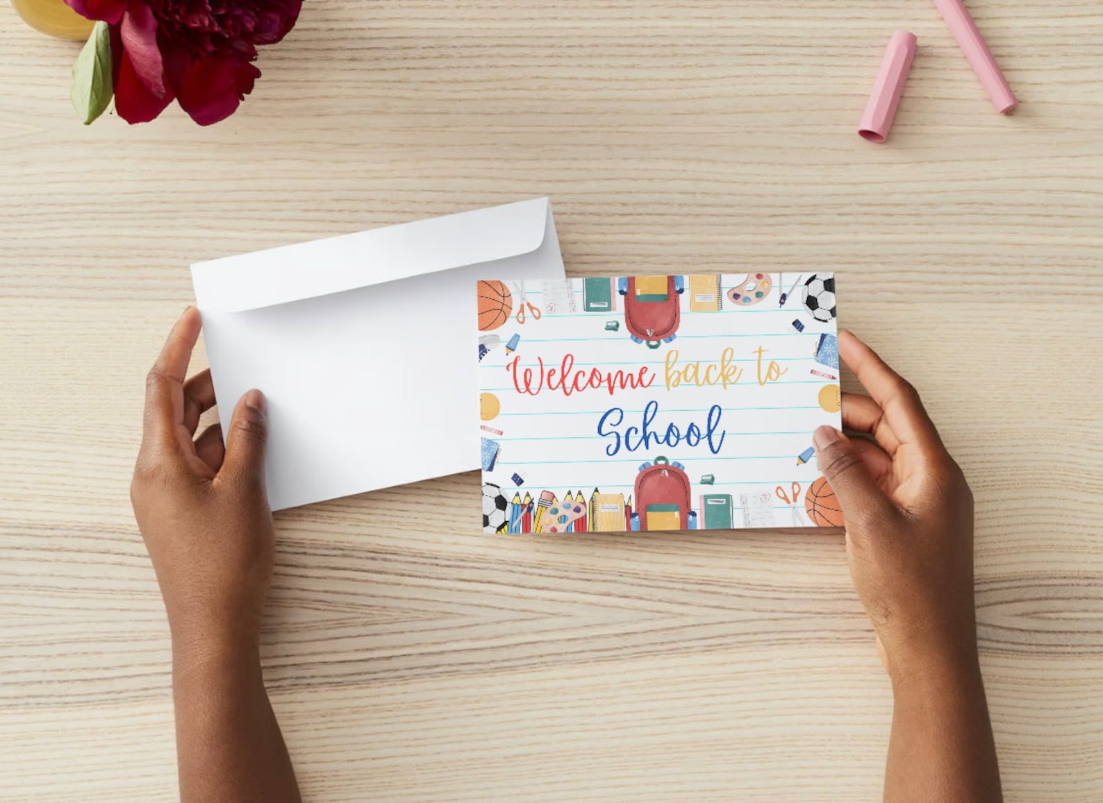 Welcome Back to School Card for Students - Etsy