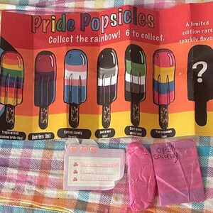 Mystery Pride Popsicle Schlüsselanhänger!