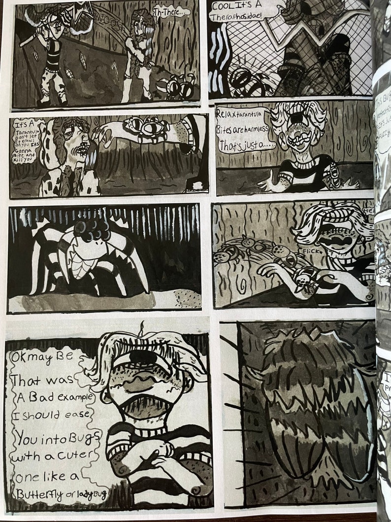Bug Collecting Comic - Etsy