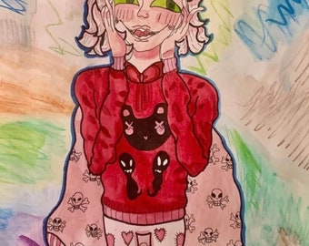 Kidcore print