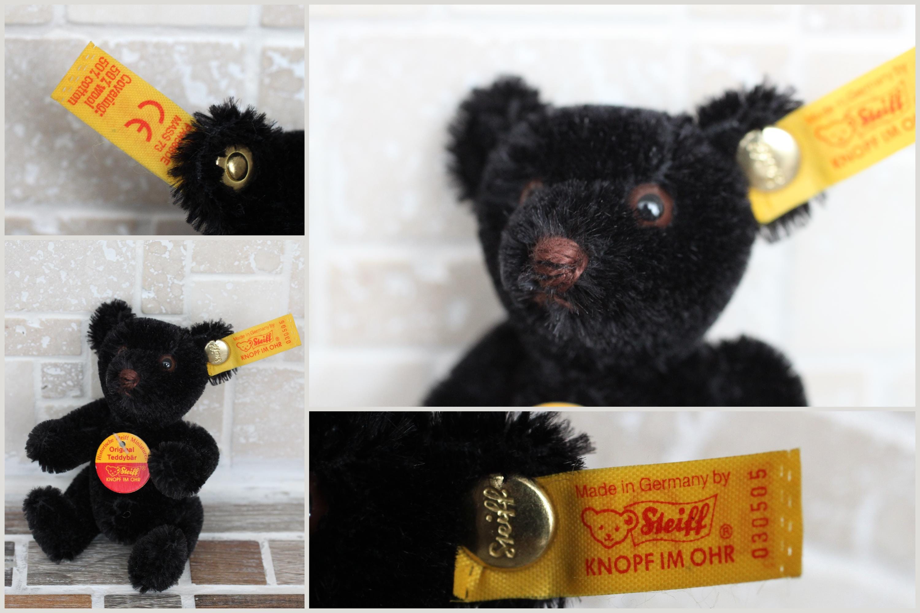 Steiff, Teddy Bear, Vintage, Doll's House, Miniatures - Etsy