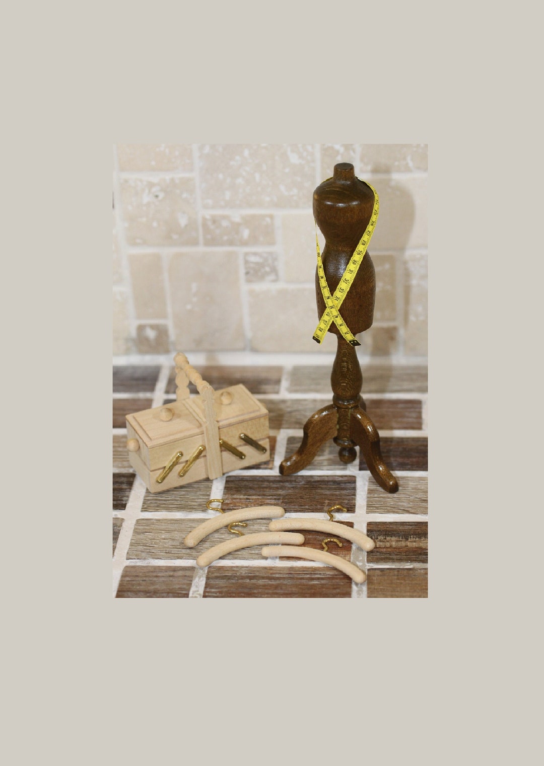 Buy Bodo Hennig, Sewing Accessories, Vintage, Dollhouse, Miniatures Online  in India