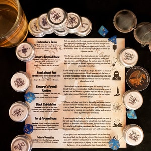D&D Class Tea Sampler: Dungeons and Dragons Inspired Gift Set 画像 3