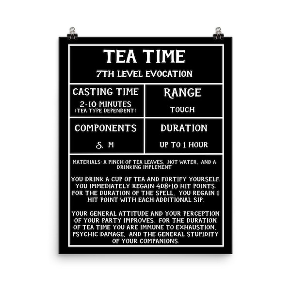 Tea Time Print