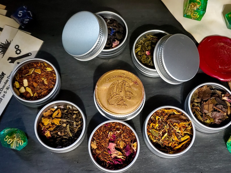 D&D Class Tea Sampler Dungeons and Dragons Tea Tea Gift - Etsy