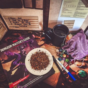 The Master's Blend | D&D DM GM inspired herbal tea blend | Dungeons and Dragons gift