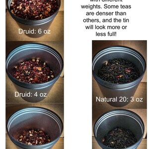 Monk's Ki Improvement | D&D inspired green tea blend | Dungeons and Dragons gift image 4