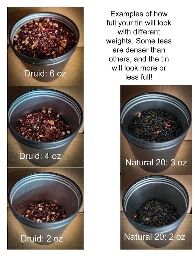 Monk's Ki Improvement | D&D inspired green tea blend | Dungeons and Dragons gift image 4