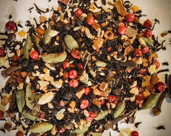 Sorcerer's Fireball Chai | Dungeons and Dragons Inspired Tea Blend | D&D gift | Loose Leaf Tea