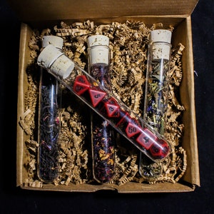 D&D Tea Variety Pack Potion Tube Sampler Loose Leaf Tea - Etsy