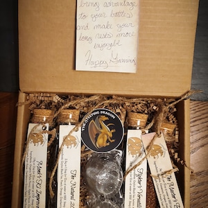 D&D Tea Variety Pack Potion Tube Sampler Loose Leaf Tea Gift image 2