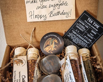 Pack de variétés de thé D&D | Échantillonneur de tube de potion | Thé en vrac en cadeau