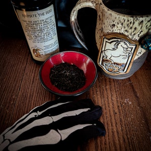 Animate the Dead | D&D inspired breakfast tea blend | Dungeons and Dragons gift