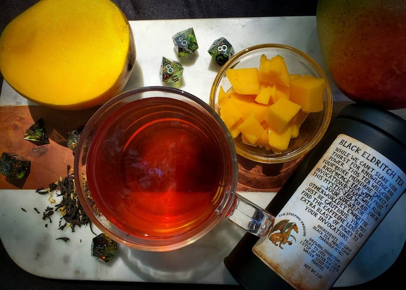 Black Eldritch Tea Warlock D&D Inspired Black Tea Blend - Etsy