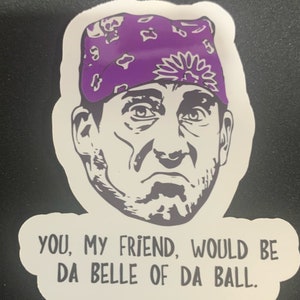 The Office Prison Mike sticker