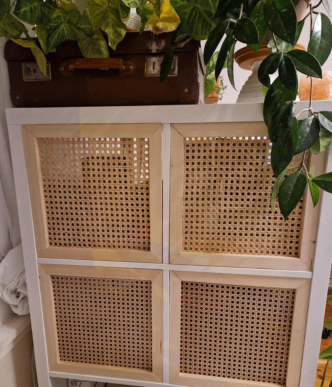 Rattan Kallax Shelf Insert Etsy