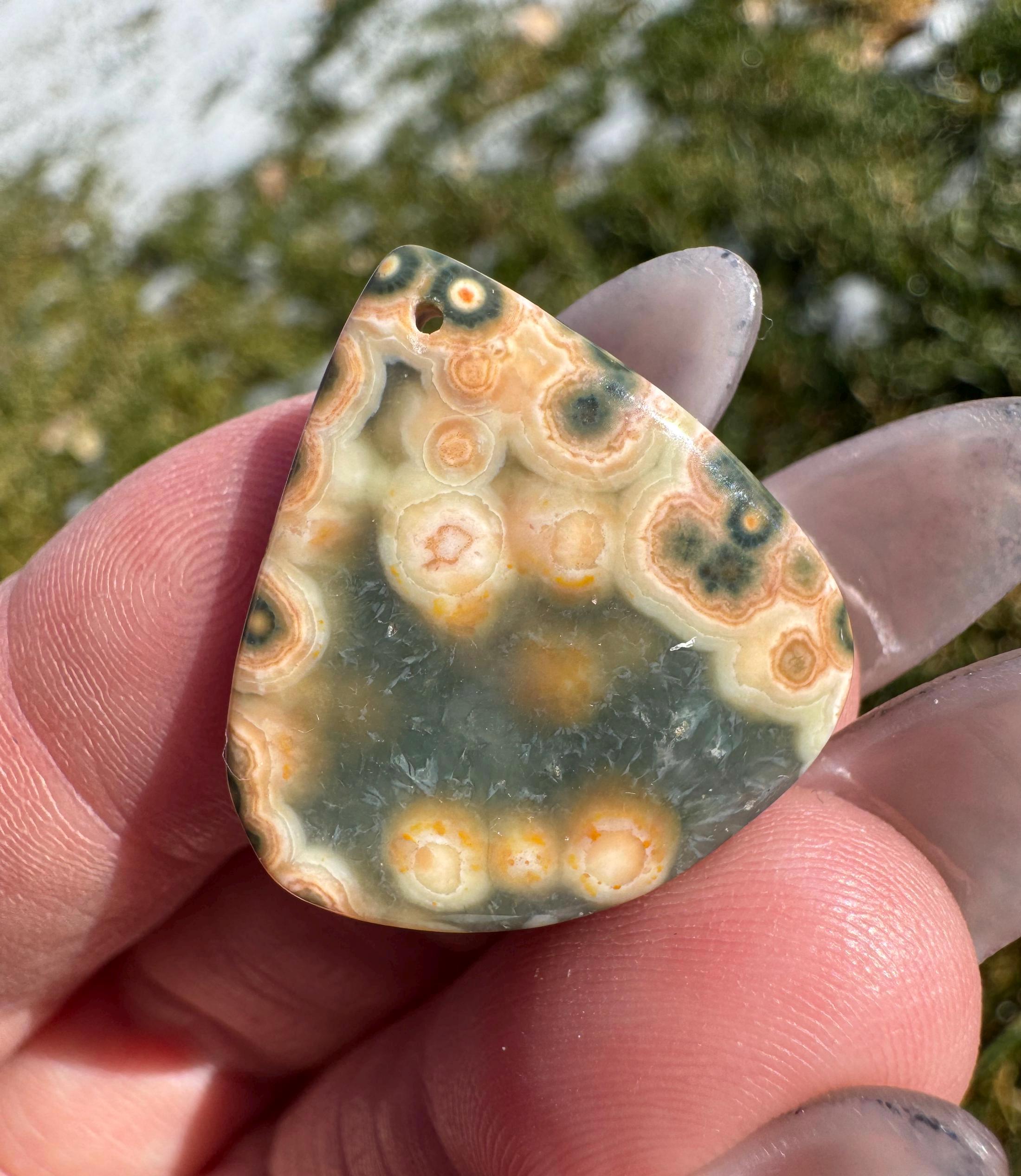 Old Stock Ocean Jasper - Etsy