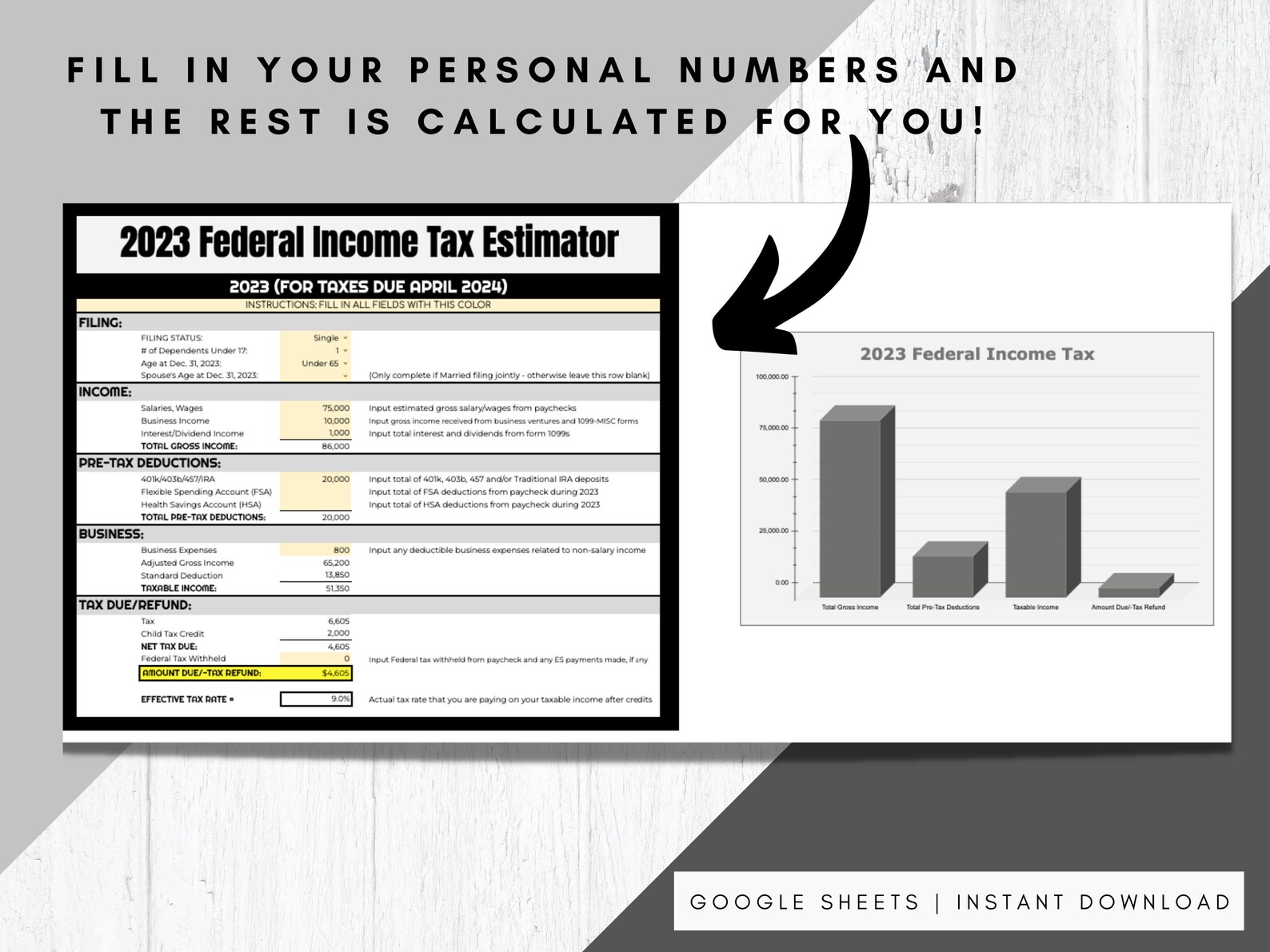 Federal Tax Estimator 2025 Stefa Pierrette
