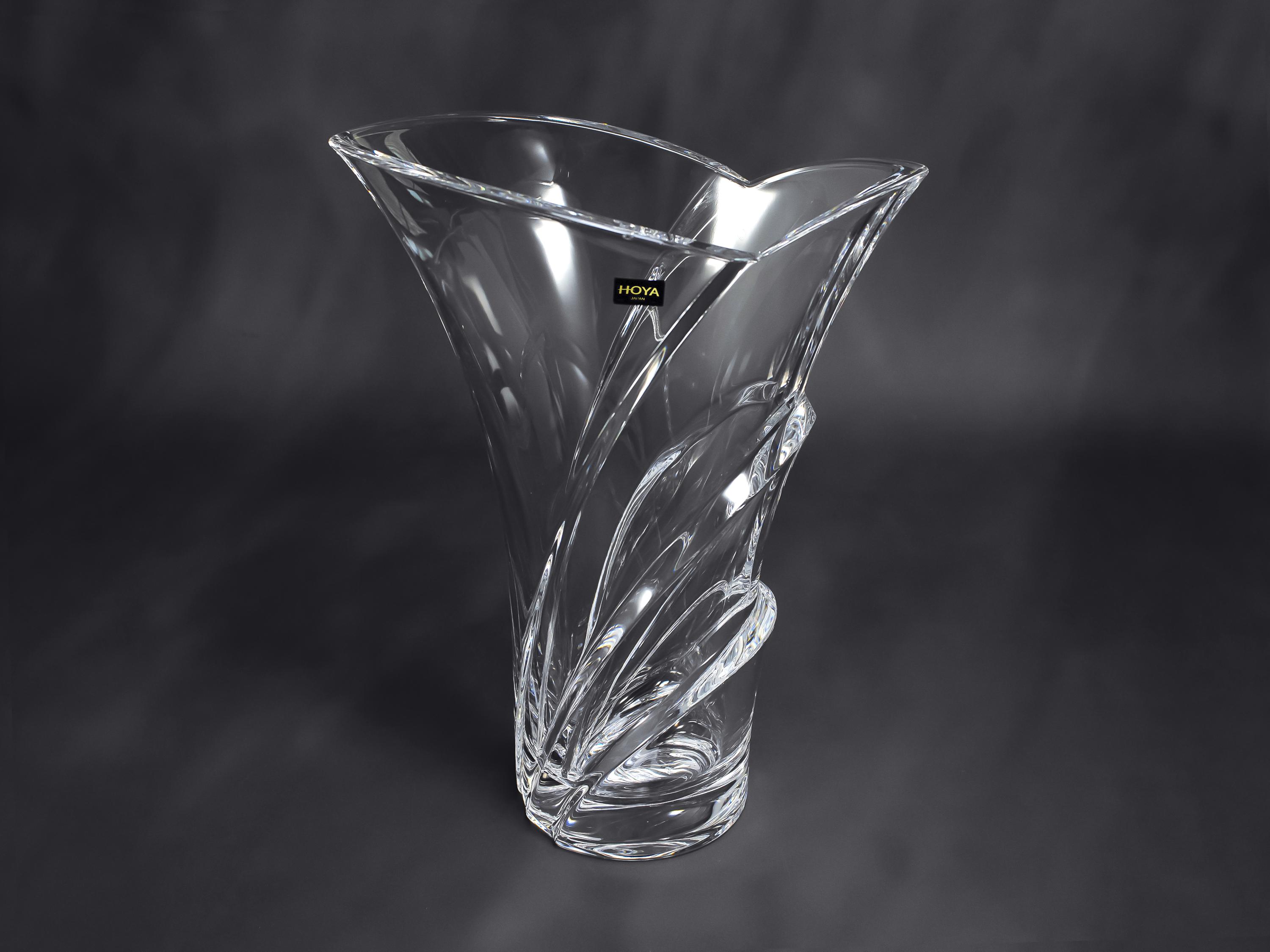 Hoya Crystal Vase - Etsy