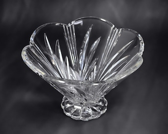 Marquis By Waterford Crystal Festival Footed Bowl 9" Wide