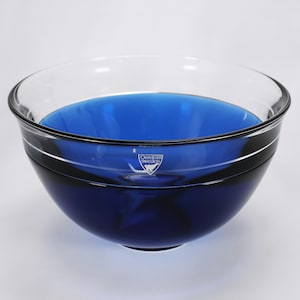 Orrefors Neptunus 7&quot; Bowl - Blue