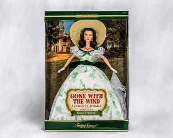 Mattel Scarlett O’Hara Doll Gone with the Wind Barbecue at Twelve Oaks 2001