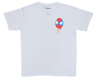 Spider-Man Popsicle Graphic T-Shirt | Spiderman Peter Parker
