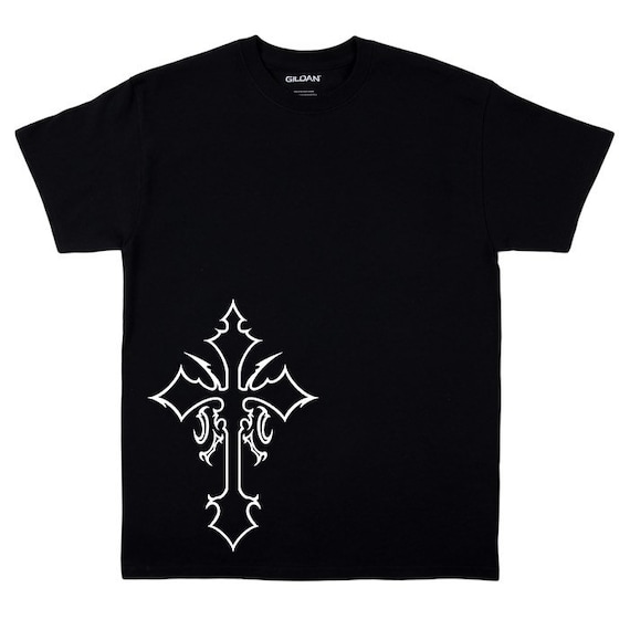 Grunge | Punk | Cross T-shirt - Etsy