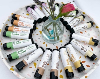 All Natural Lip Balm | Made With Clean Organic Ingredients & Essential Oils | Eco Friendly