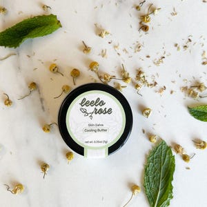 Cooling Butter | All Natural Eczema and Itchy Skin Relief Balm with Peppermint