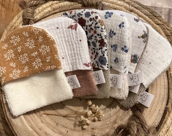 Washcloth / wash mitt / makeup remover glove