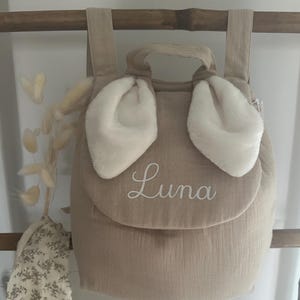 Personalized nursery backpack / available in 9 colors