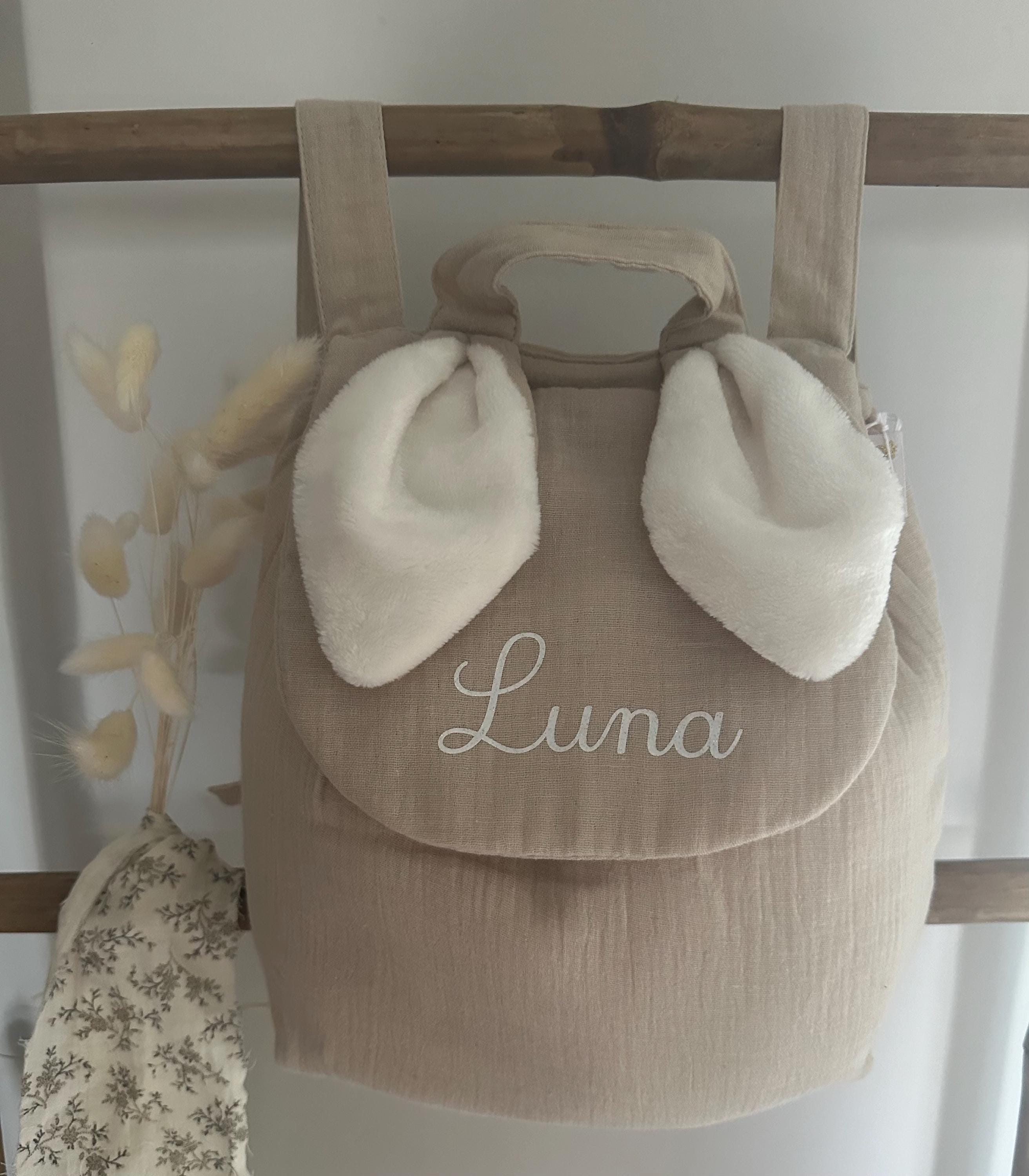 Personalized nursery backpack / available in 9 colors
