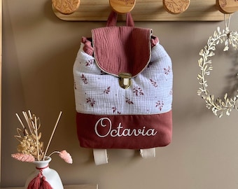 Personalized nursery and kindergarten backpack